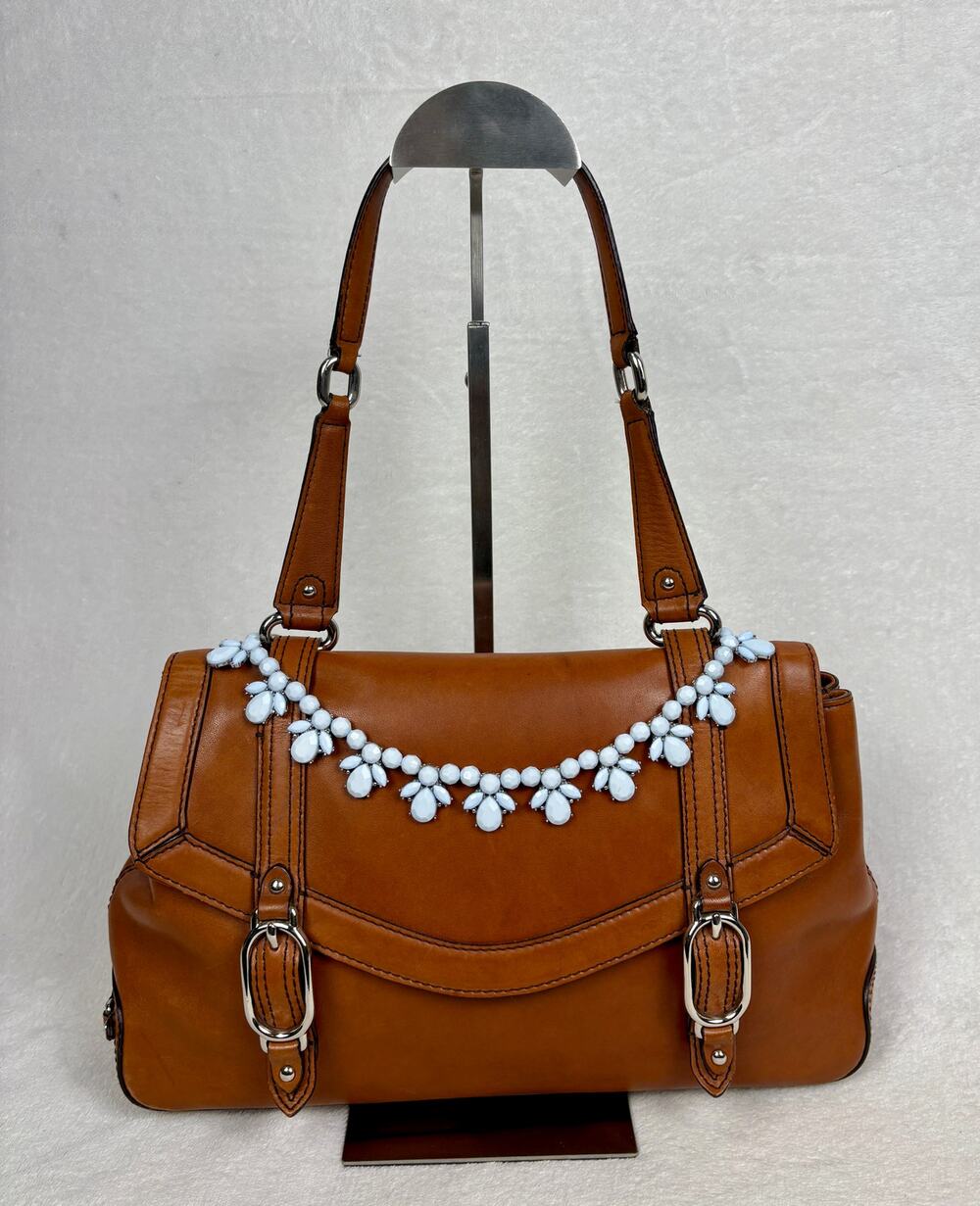 Cole Hann Trinity F04 in Cognac Smooth Leather with Chain